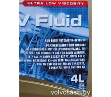Масло трансмиссионное синтетическое ATF T-ULV Fluid, 4л
