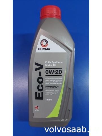 Синтетическое моторное масло COMMA Eco-V 0W-20 1l